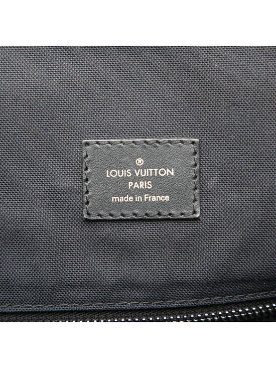 Louis Vuitton Monogram Macassar Christopher PM Backpack Brown Noir Black Leather main image 5